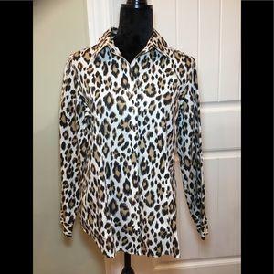Chico’s animal print top
